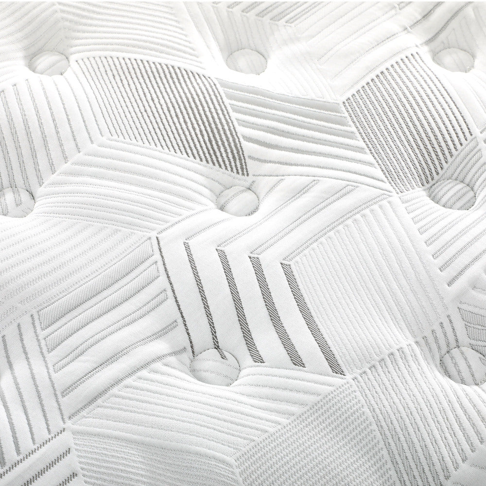 Bedra King Single Mattress 22CM Cool Gel Foam Bonnell Spring with Pillow