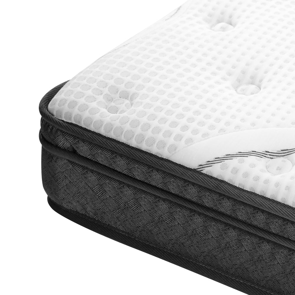 Bedra King Single Mattress Bonnell Spring Tight Top 21CM