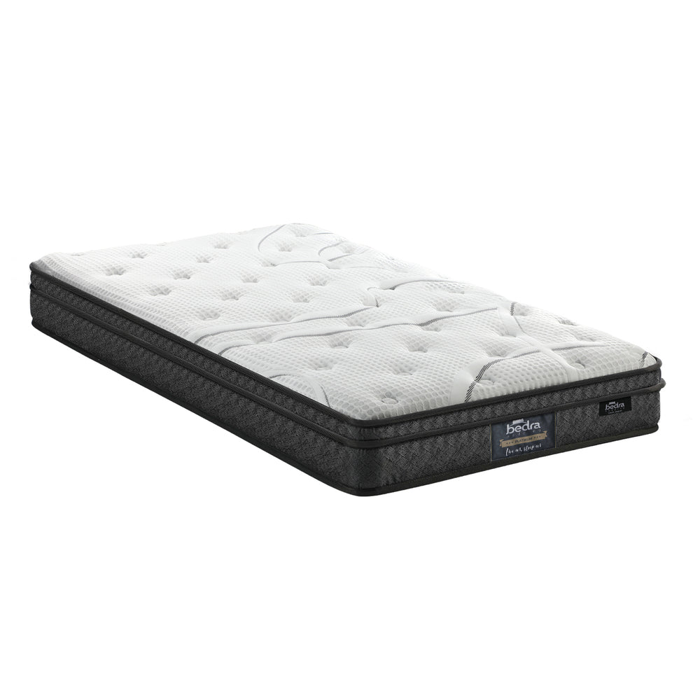 Bedra Single Mattress Bonnell Spring Tight Top 21CM