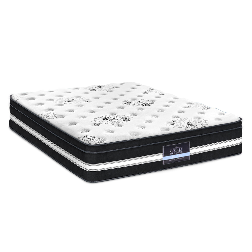 Giselle Bedding 34cm Mattress 9 Zone Latex Foam King