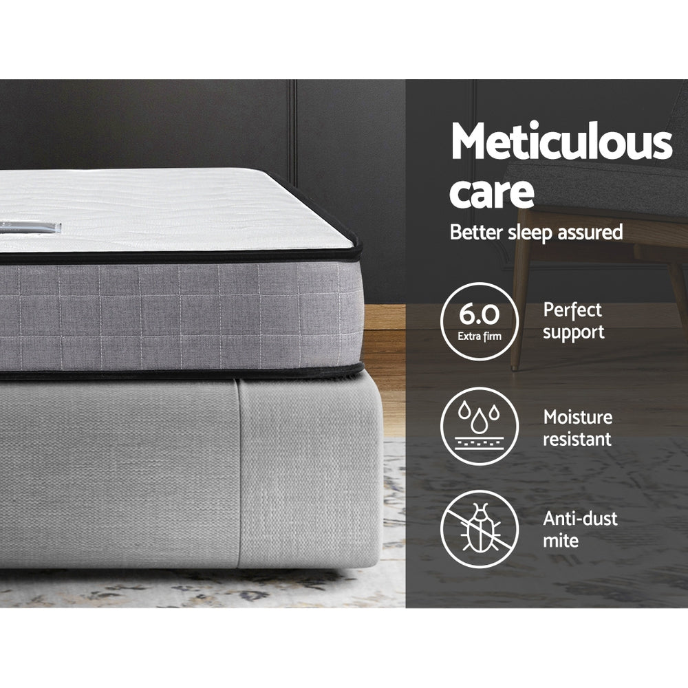 Giselle Bedding 18cm Mattress Pillow Top Double