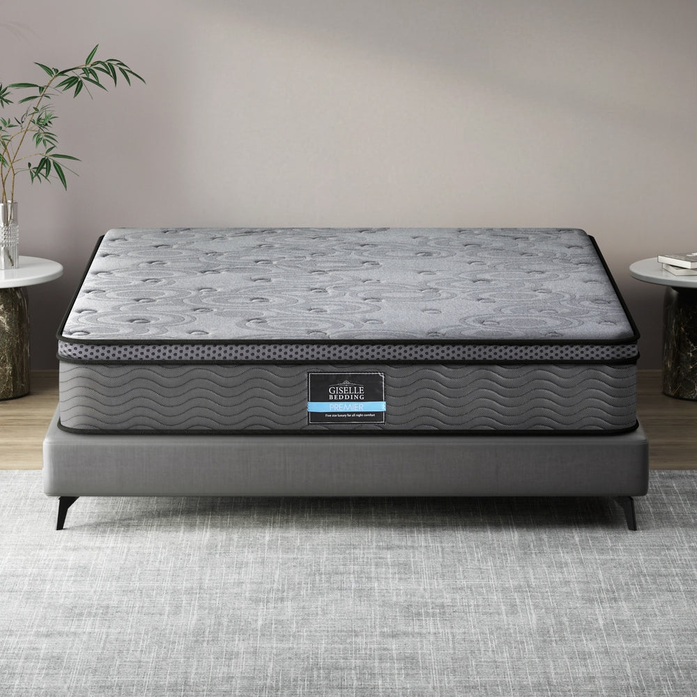 26cm Giselle Mattress King Bed Pocket Spring Mattresses