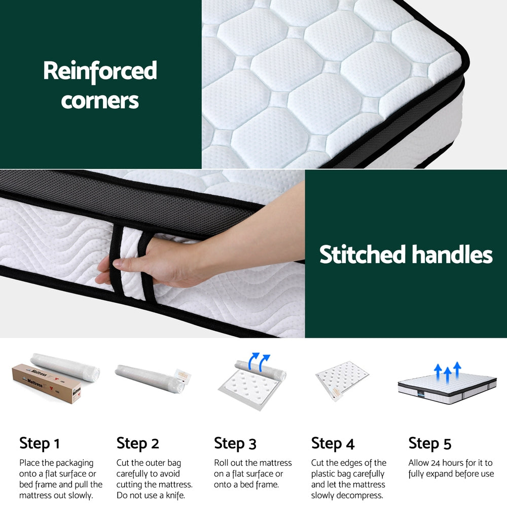 Giselle Bedding 35cm Mattress Cool Gel Memory Foam Queen