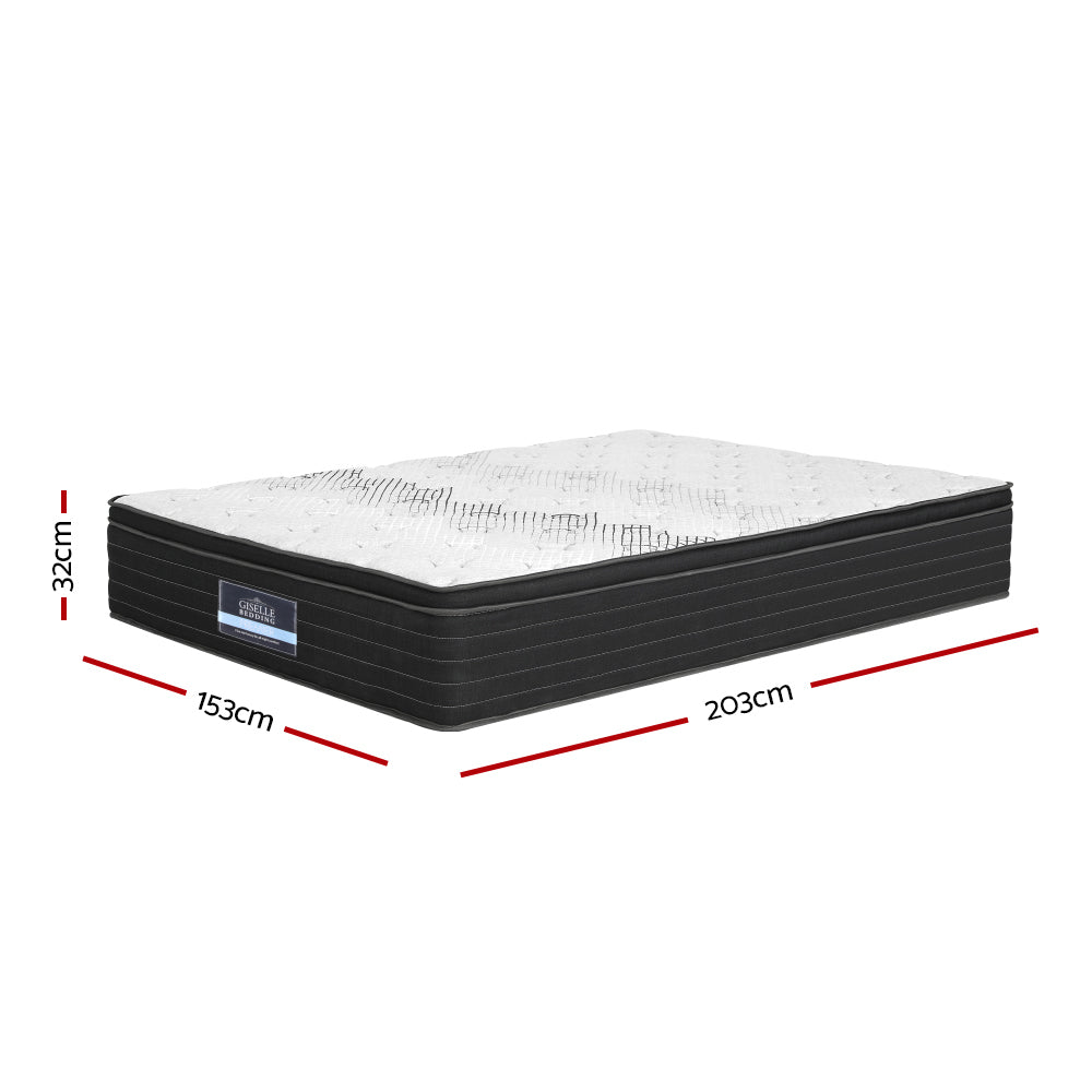 Giselle Bedding 24cm Mattress Super Firm Double