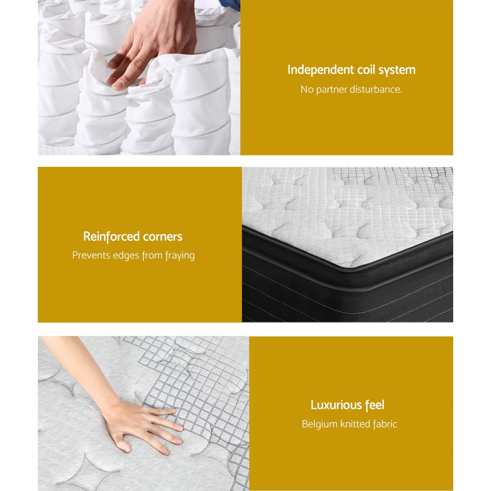Giselle Bedding 24cm Mattress Super Firm Double