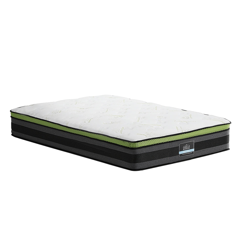 Kingston Slumber Mattress QUEEN Bed Size Bonnell Spring Bedding Firm Foam Top 16CM