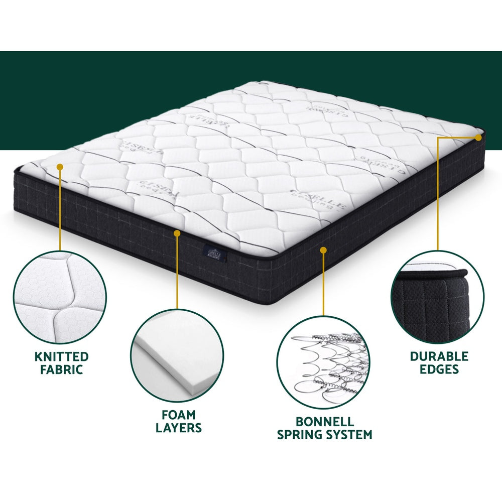 Giselle Bedding 21cm Mattress Euro Top Queen
