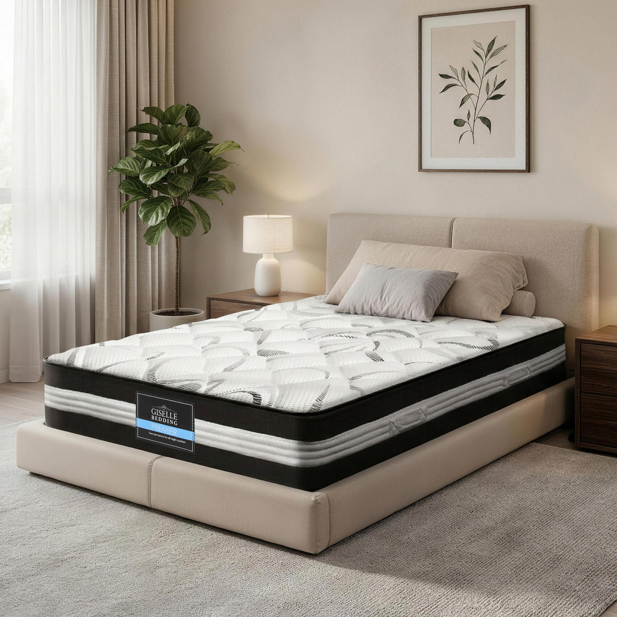 Giselle Bedding 30cm Mattress Medium Firm King