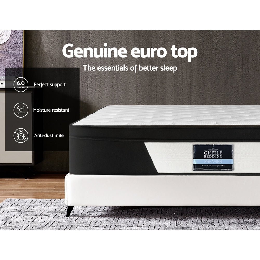 Giselle Bedding 23cm Mattress Extra Firm King