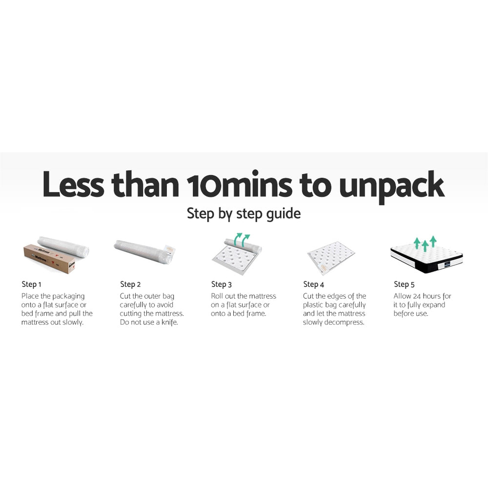 Giselle Bedding 23cm Mattress Extra Firm King