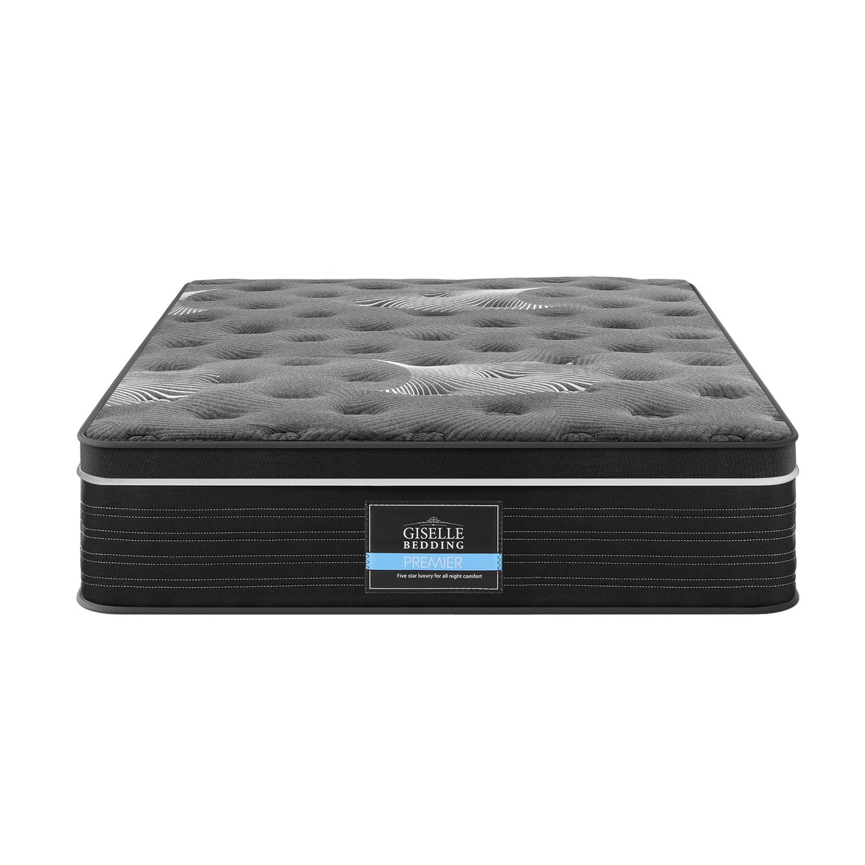 Giselle Bedding 35cm Mattress Graphene Memory Foam Medium Firm Euro Top Mattresses King Single