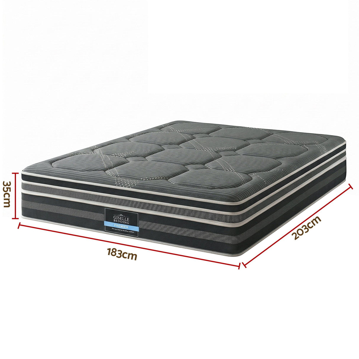 Giselle Bedding 36cm Mattress Cool Gel Memory Foam Double