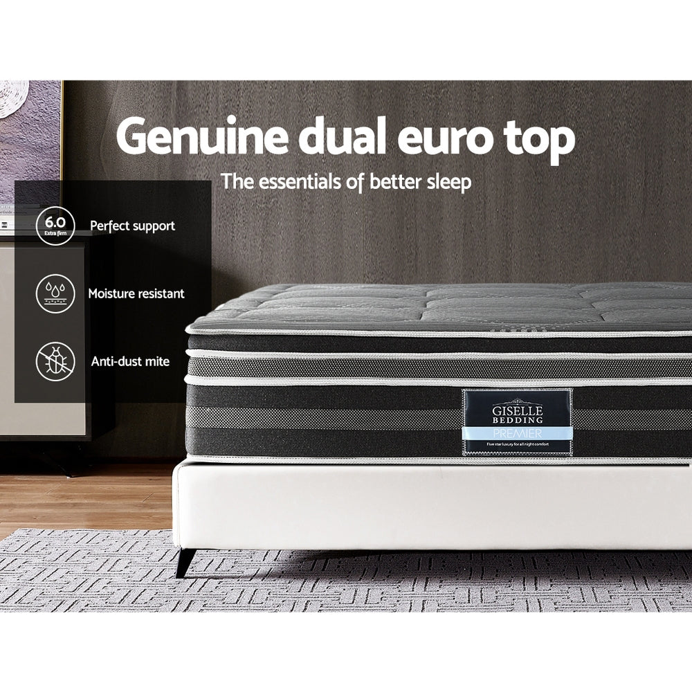 Giselle Bedding 34cm Mattress Cool Gel Memory Foam 7 Zone King