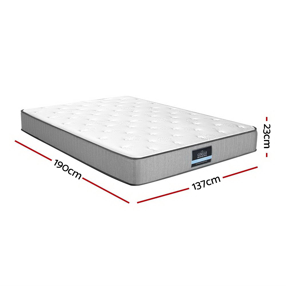 Giselle Bedding 32cm Mattress Euro Top Double