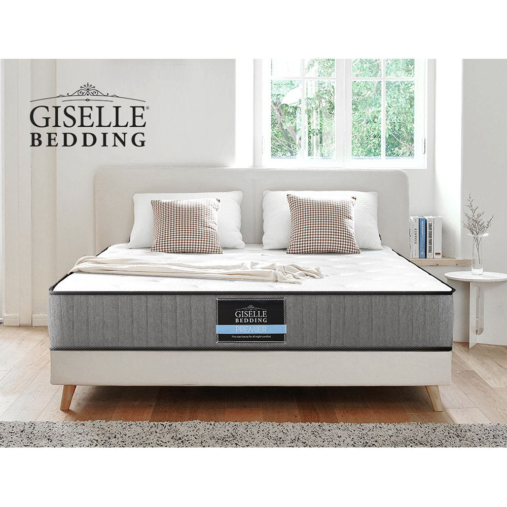 Giselle Bedding 27cm Mattress Euro Top King