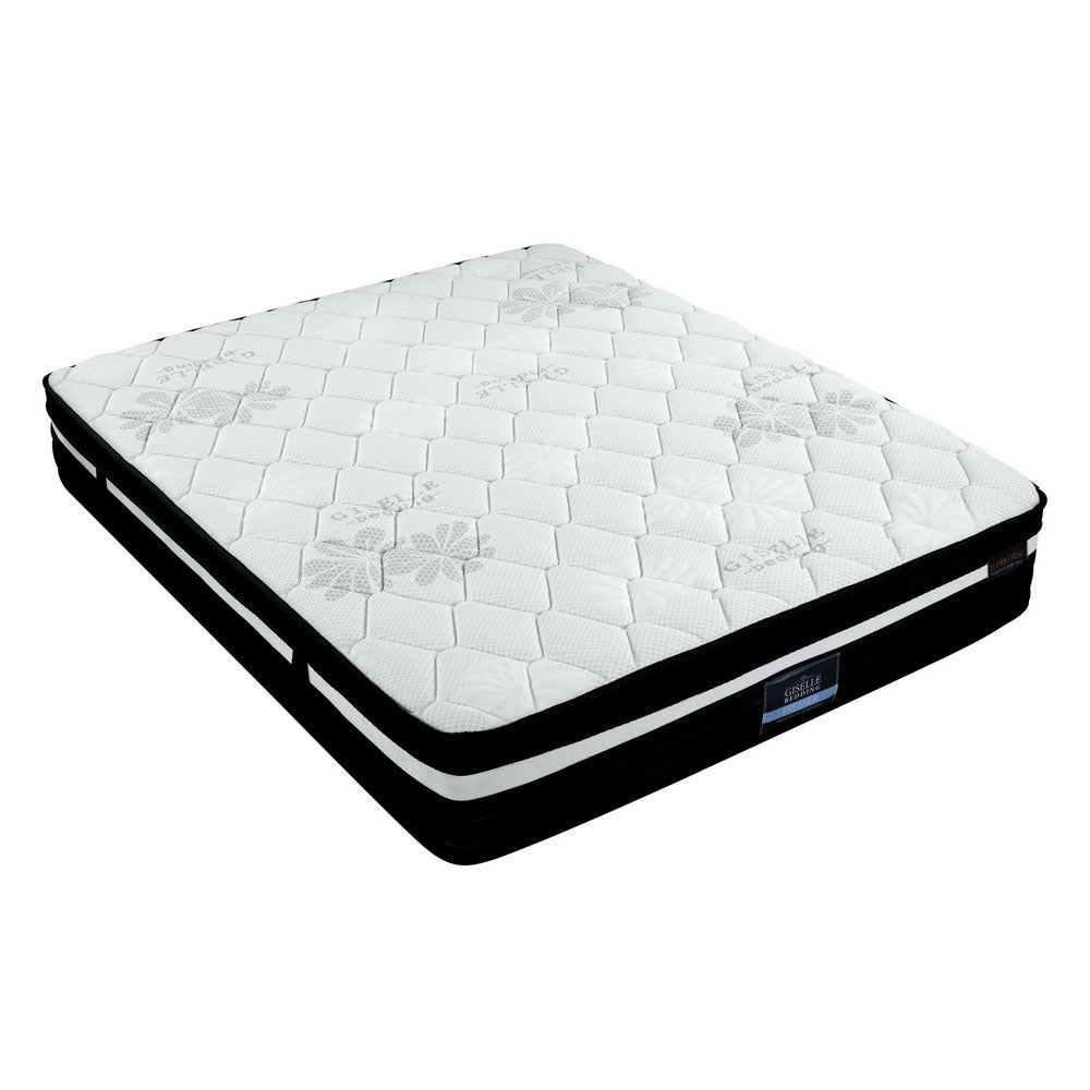 King Mattress Euro Top Memory Foam Non-woven Pocket Spring