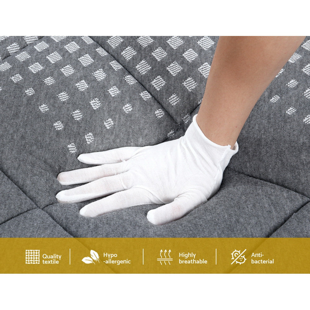 Giselle Bedding 21cm Mattress Euro Top King Single