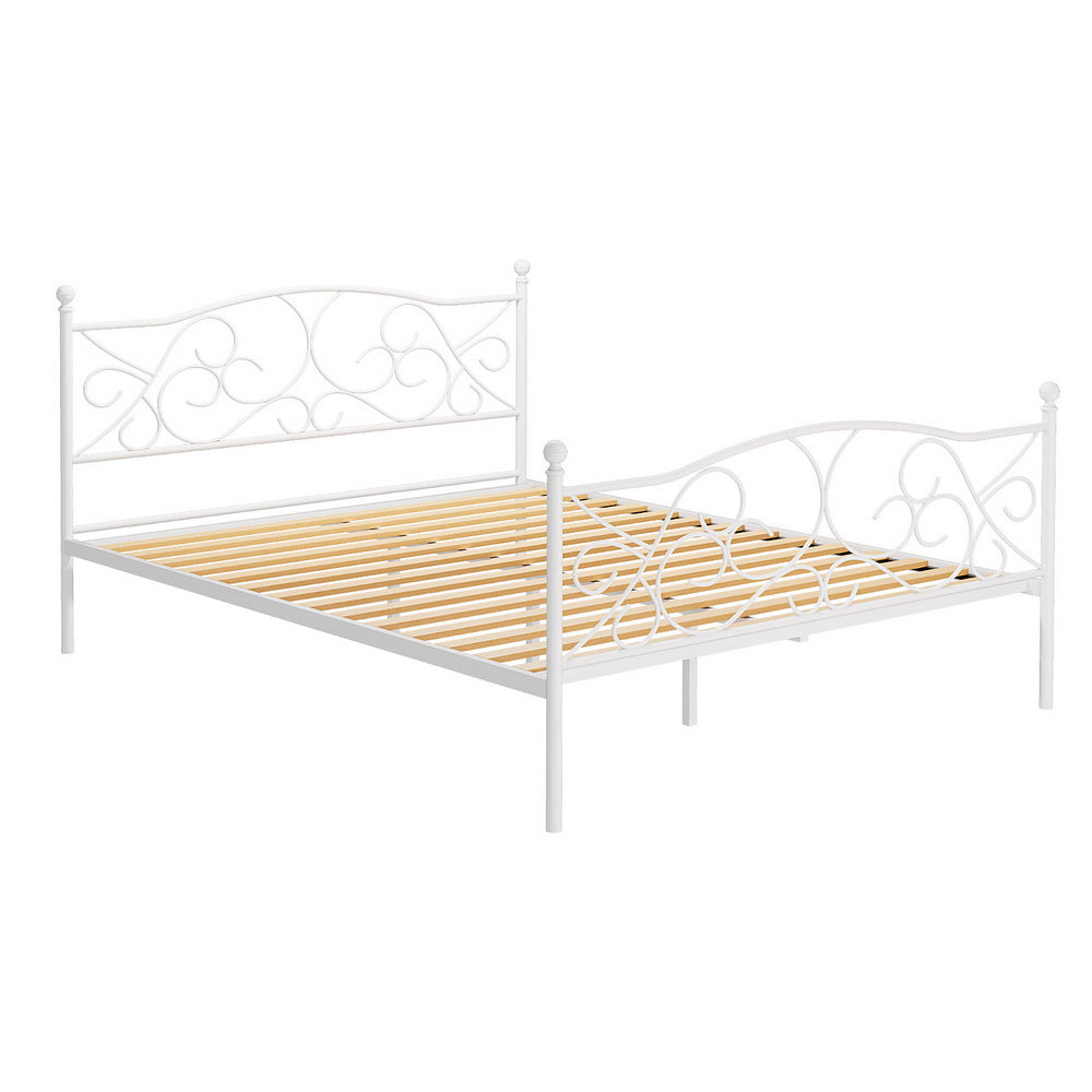 Artiss Bed Frame Queen Size Metal Bed Frame GROA