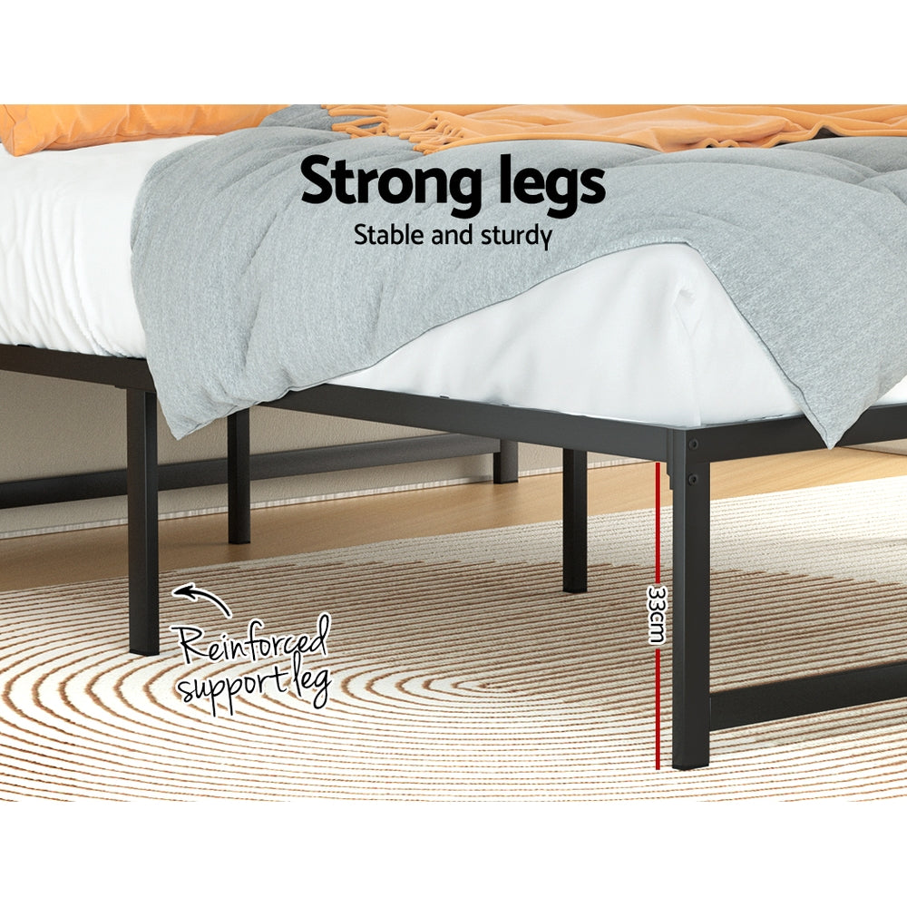 Artiss Bed Frame King Size Metal Bed Frame TINO