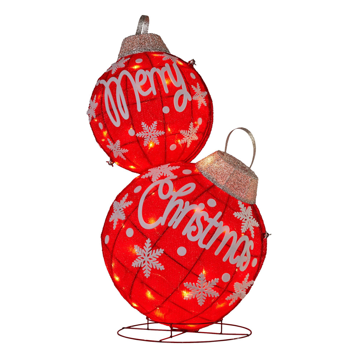 Christabelle Oversized Christmas Bauble Display Warm White LED Lights Indoor & Outdoor Holiday