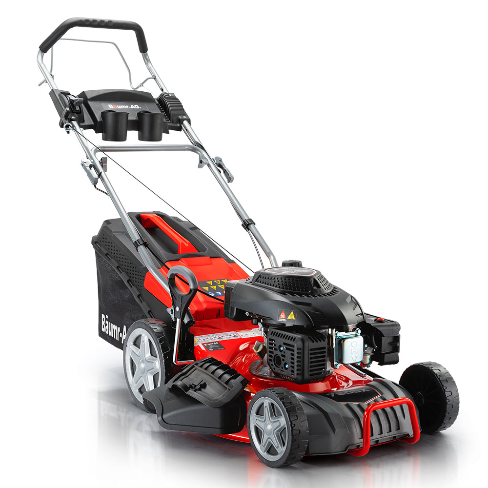 BAUMR-AG Petrol Lawn Mower 220cc 18' 4 Stroke Self Propelled - 780SX