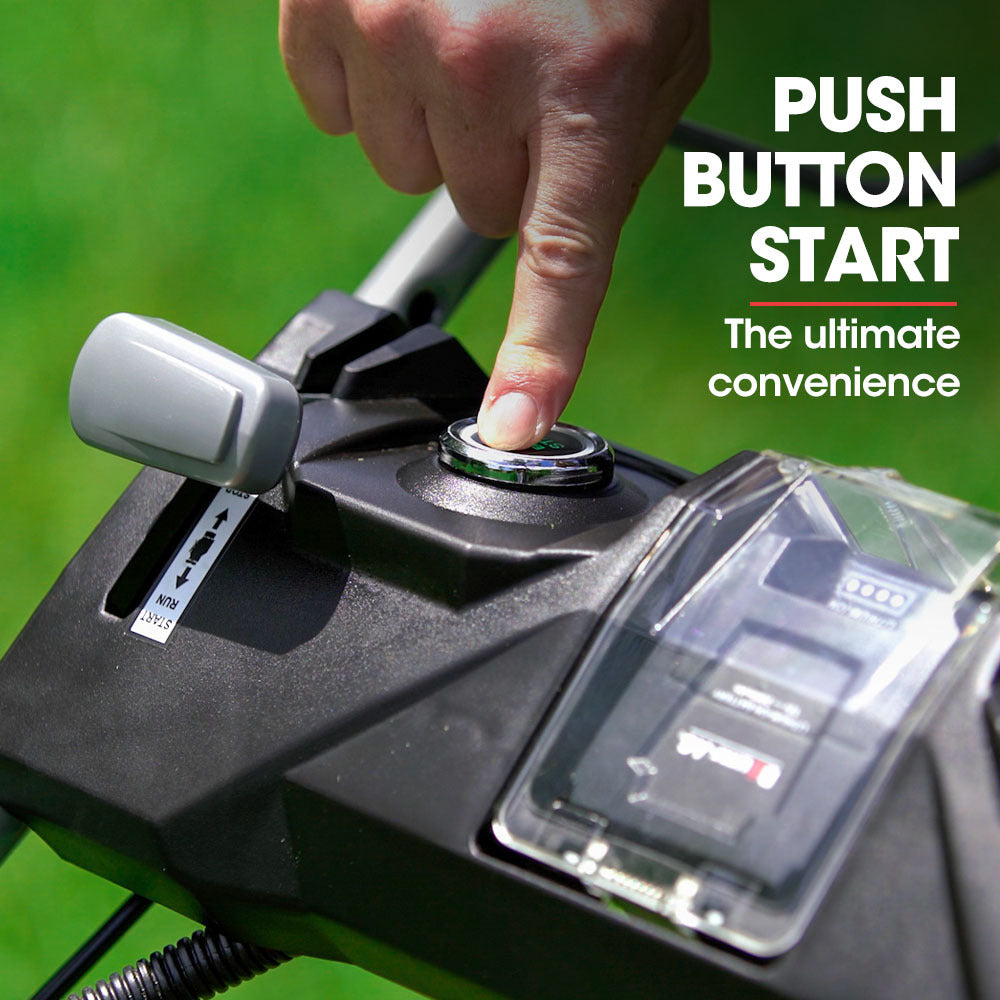 BAUMR-AG 21' 248cc Self-Propelled Push Button Electric Start 4in1 Lawnmower - 890SXe