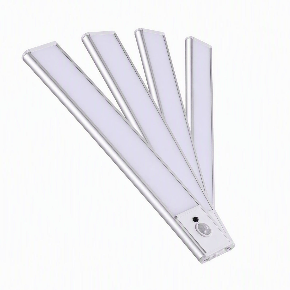 Artiss 4-Pack 25cm Motion Sensor Under Cabinet Lights, LED Closet Light with 5 Colors Dimmable