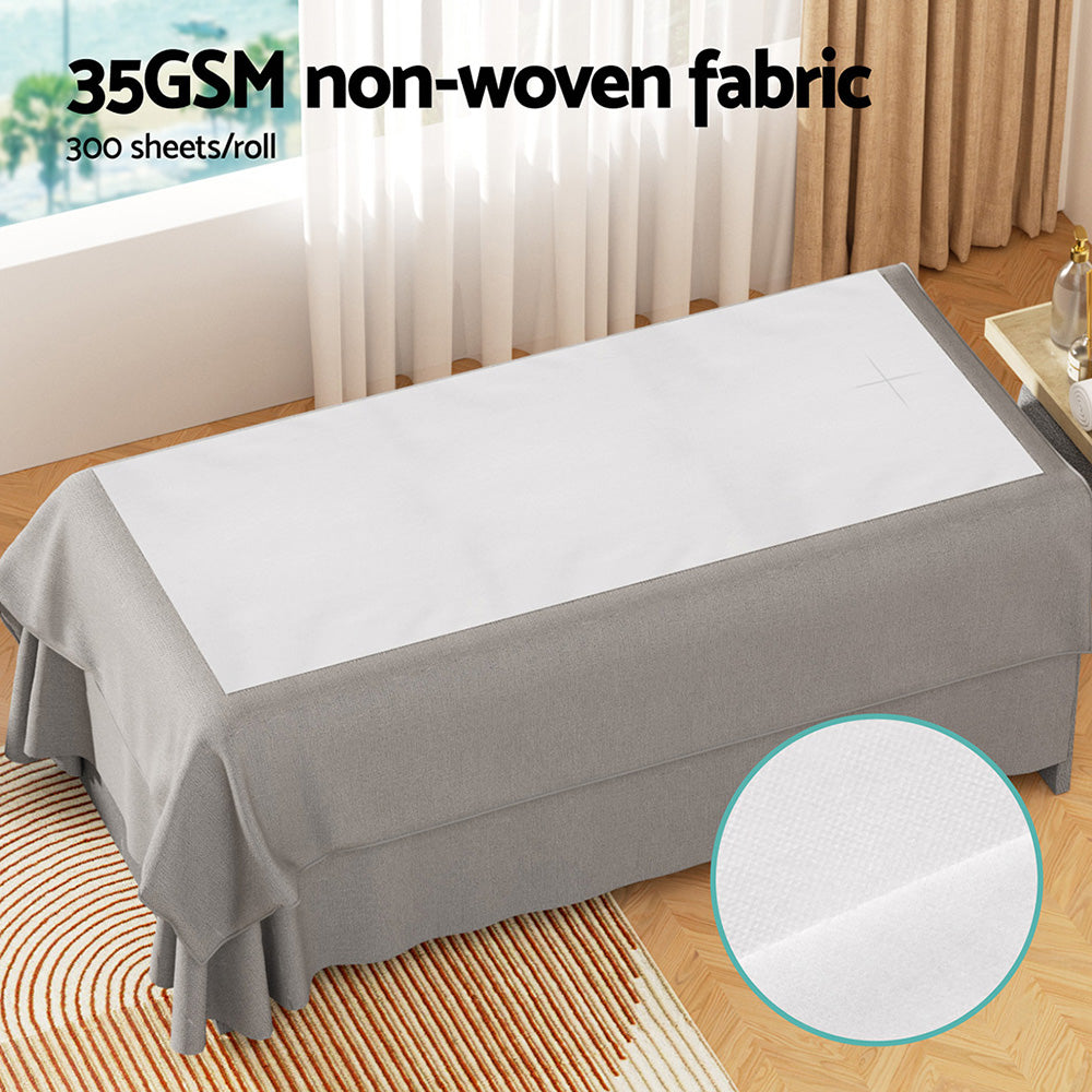 Zenses 80cm X 180cm Massage Table Cover 6 Rolls 300 Pieces