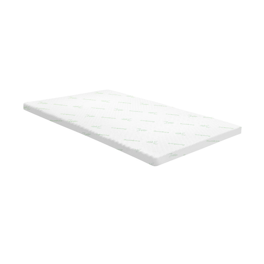 Bedra Cool Gel Memory Foam Mattress Topper 7-Zone 8CM Double