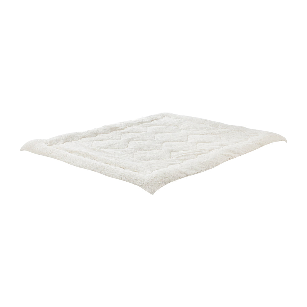 Bedra Fleece Mattress Topper Reversible Pillowtop Double