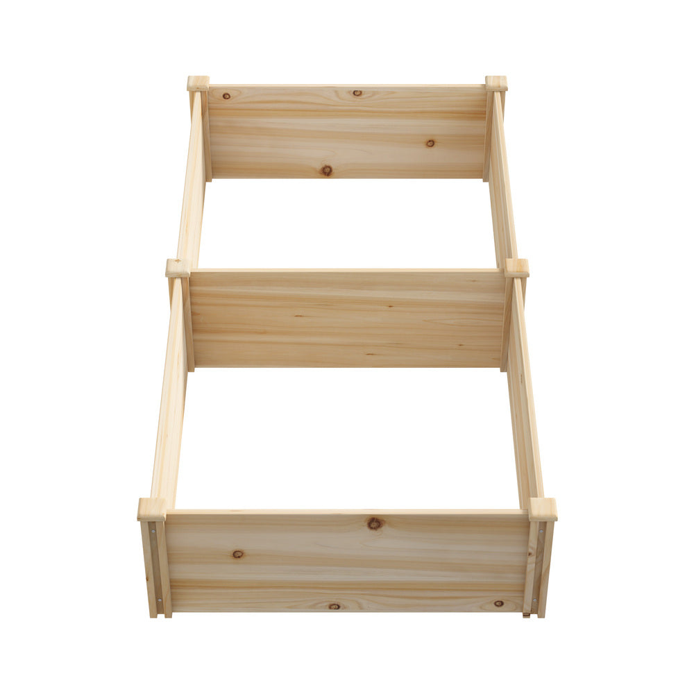 Livsip Garden Bed 160x80x30cm Raised Wooden Planter