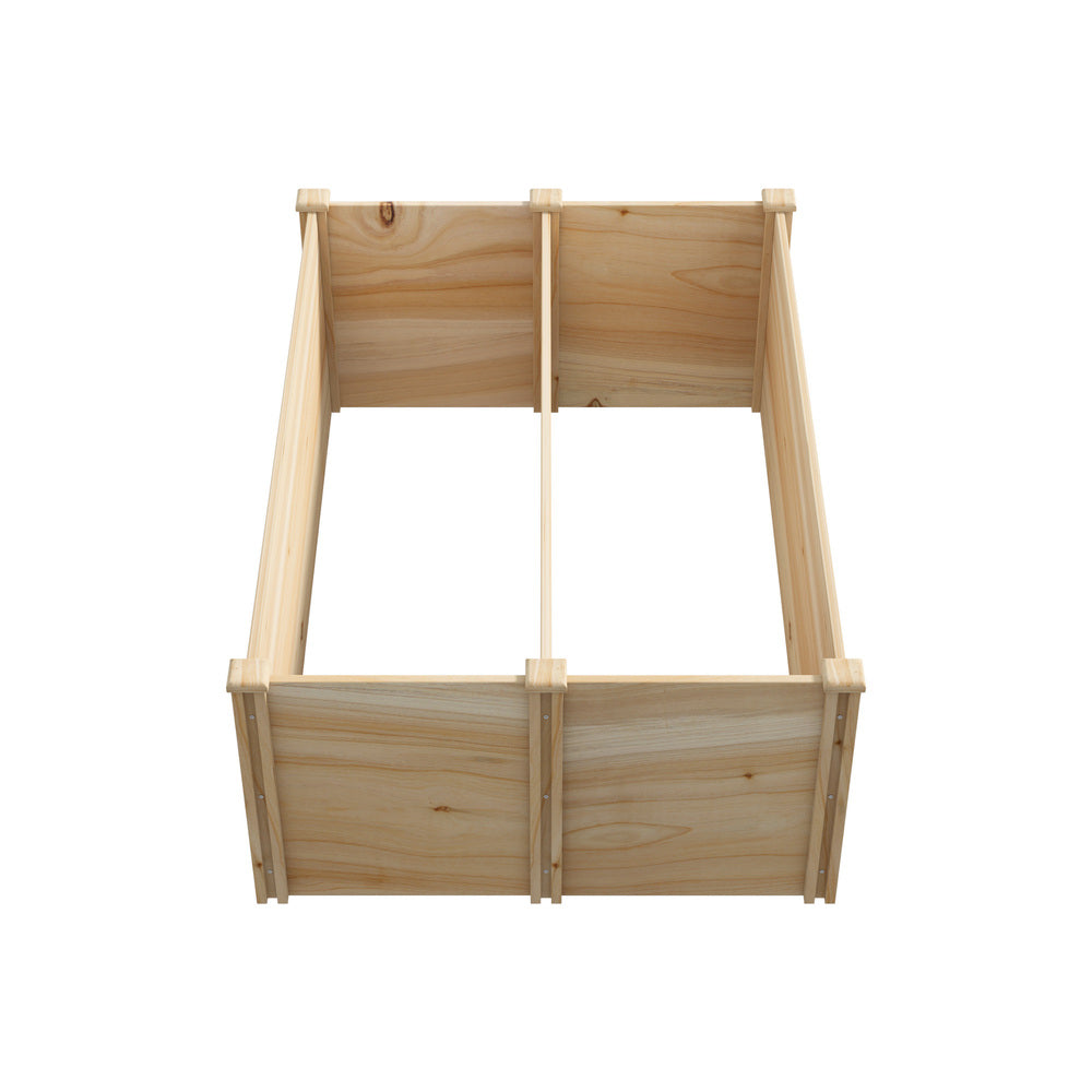 Livsip Garden Bed 240x45x45cm Raised Wooden Planter