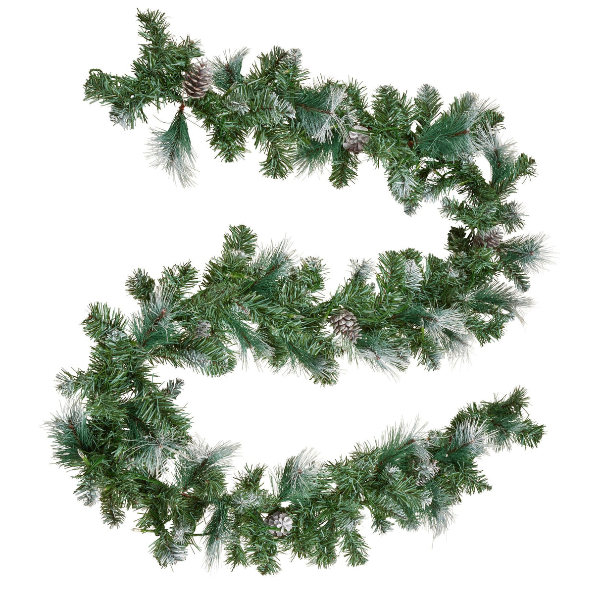 National Tree Company 274cm Prelit Christmas Garland Bayville Pine