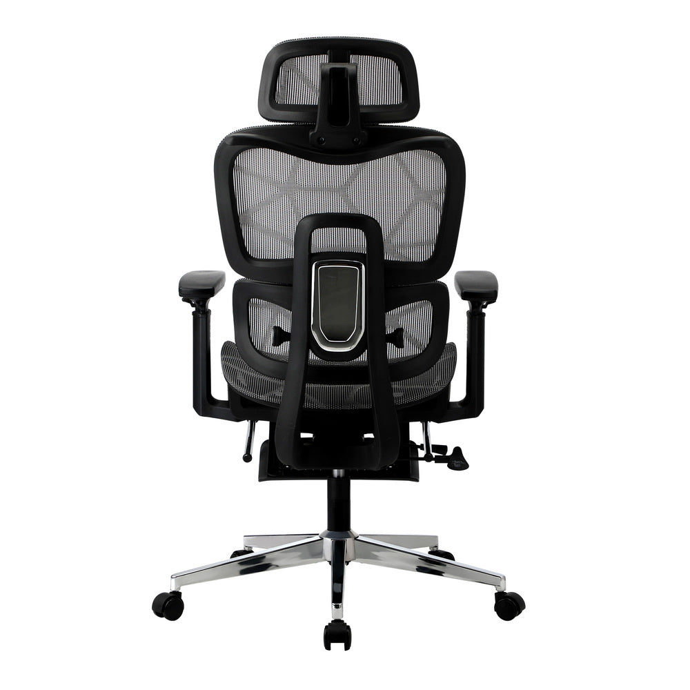 Oikiture Ergonomic Office Chair Mesh Executive Seat BK&GY