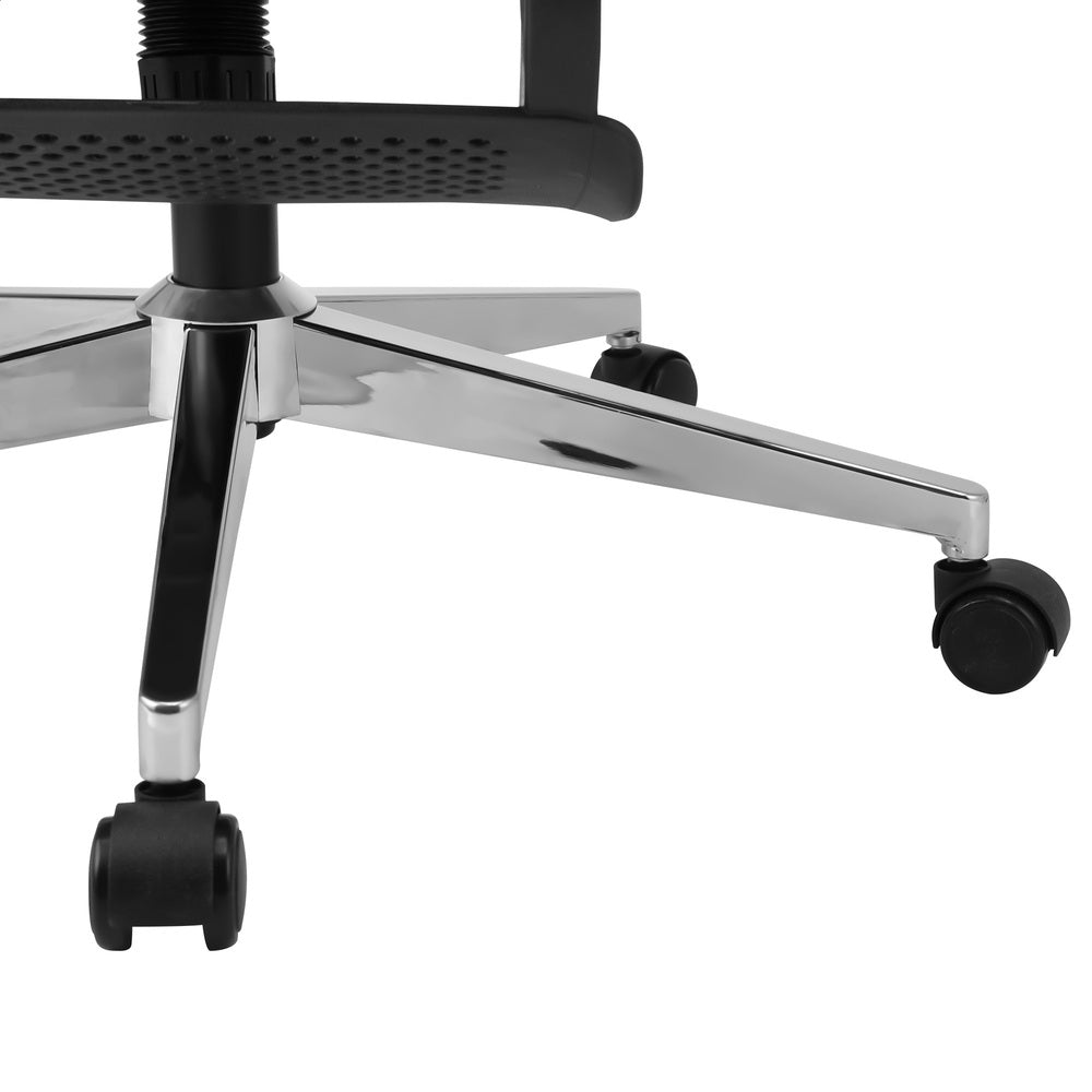 Oikiture Ergonomic Office Chair Mesh Executive Seat BK&GY