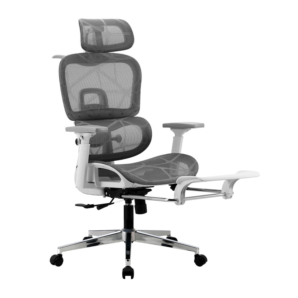 Oikiture Ergonomic Office Chair Mesh Executive Seat WH&GY