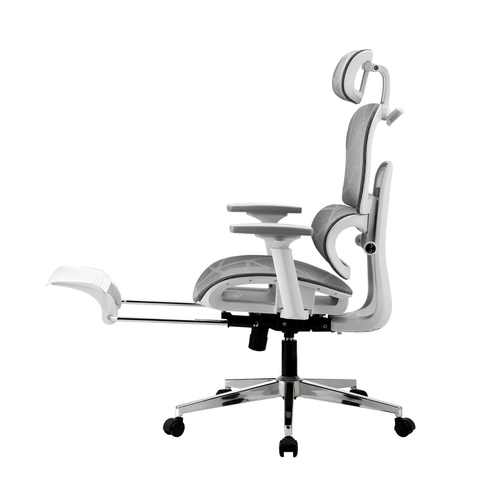 Oikiture Ergonomic Office Chair Mesh Executive Seat WH&GY
