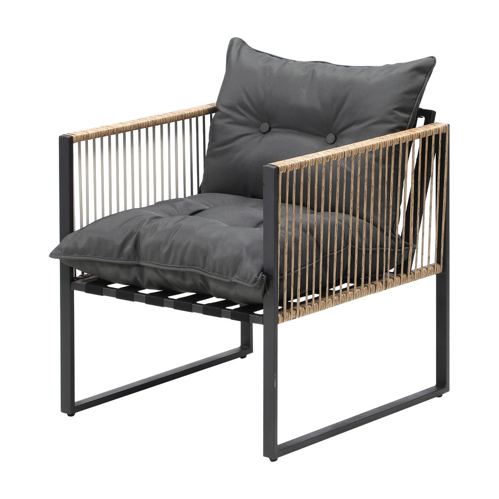 Livsip Outdoor Patio Set 4 Seater Bistro Setting