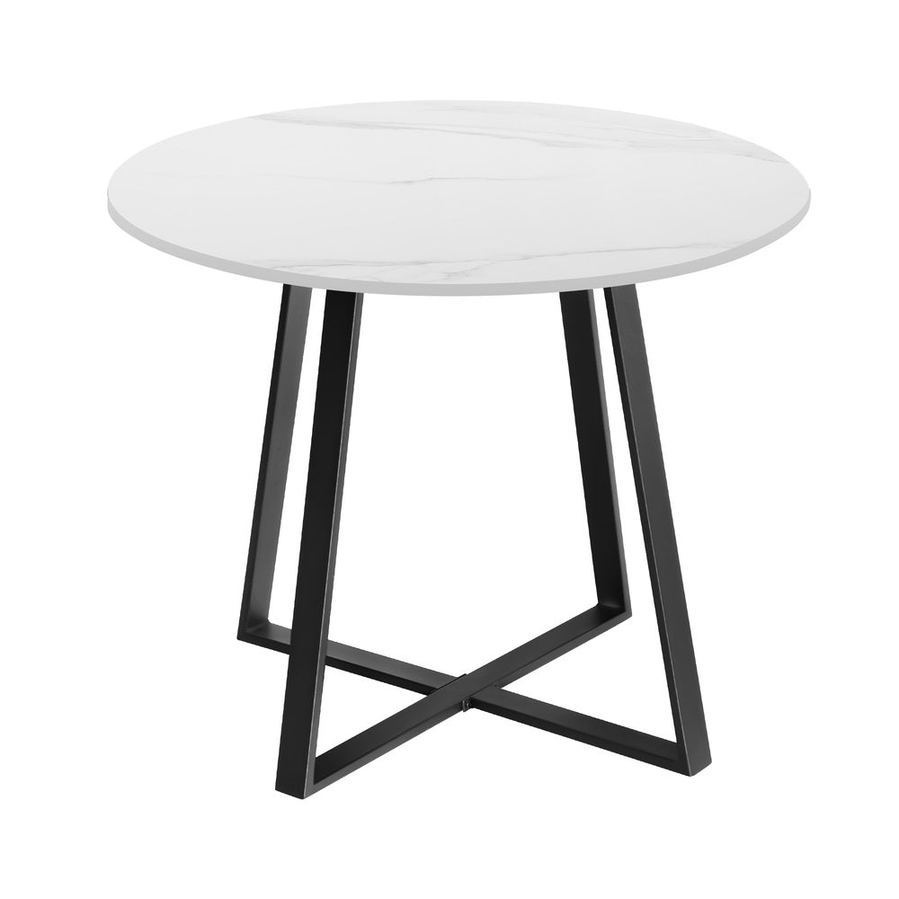 Livsip Outdoor Dining Set 2 Seater Marble Table