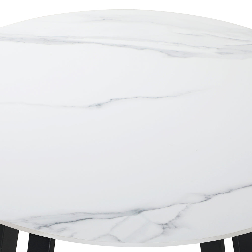 Livsip Outdoor Dining Set 4 Seater Sintered Stone Table