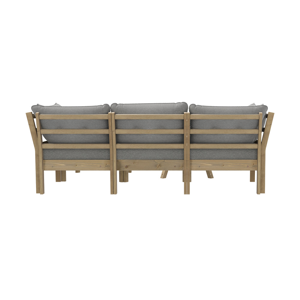 Livsip 5 Piece Outdoor Furniture Set Garden Lounge Sofa