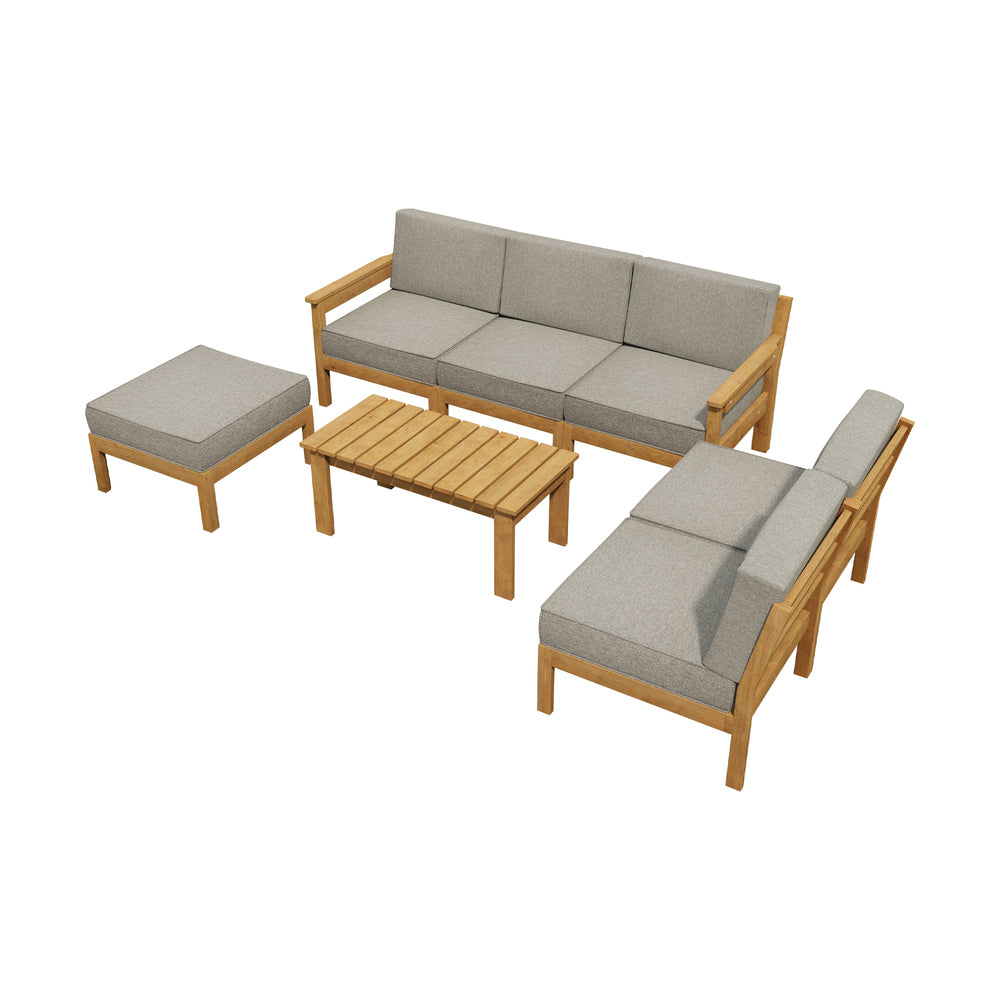 Livsip 7PCS Outdoor Sofa Set Garden Lounge Setting