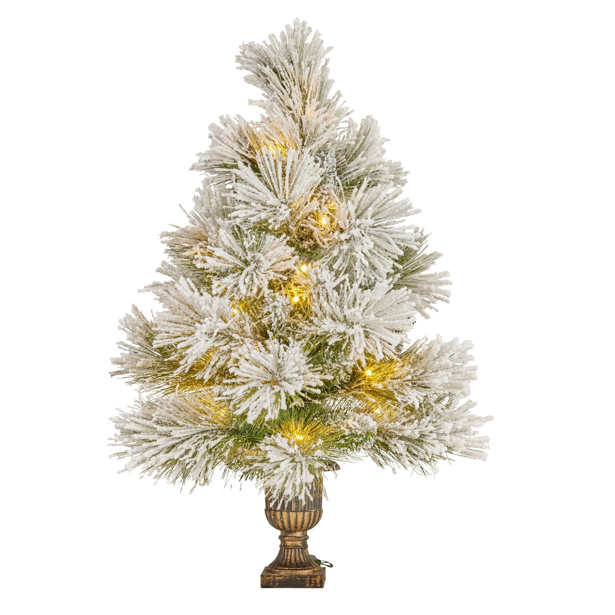 Christabelle 61cm Majestic Snow Prelit Tabletop Christmas Tree