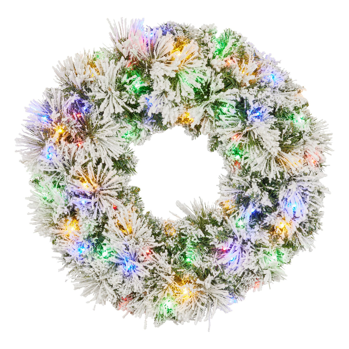 Christabelle Majestic Snow Christmas Wreath - 61cm