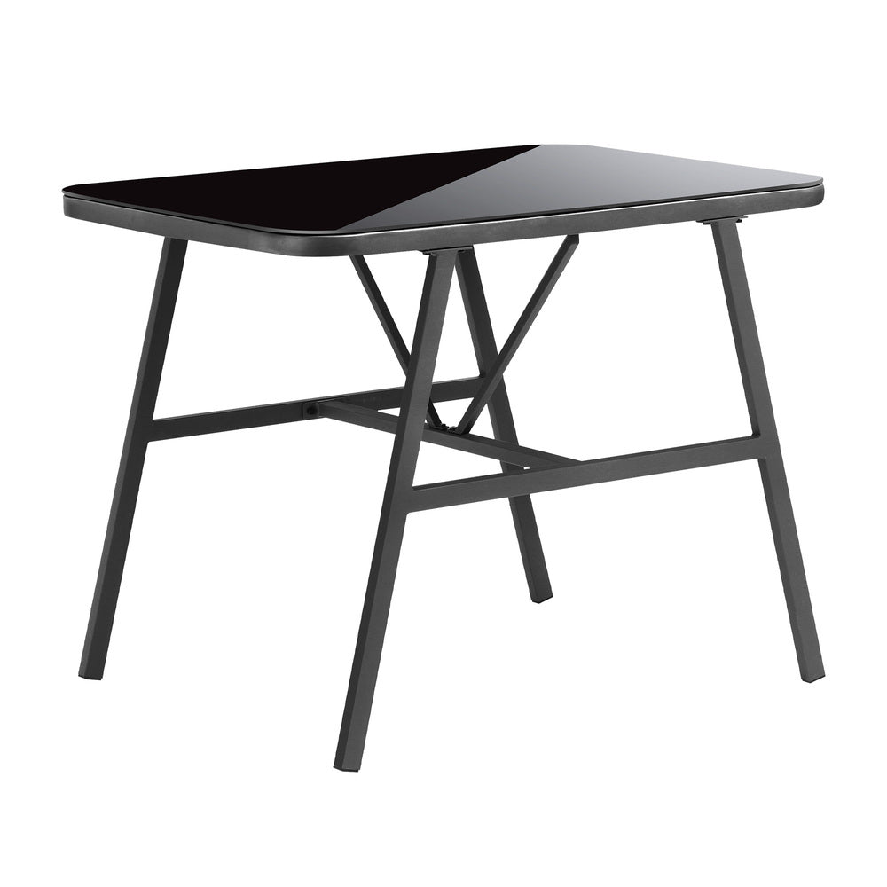 Livsip 3PCS Outdoor Dining Set Coffee Table Armchairs with Cushions