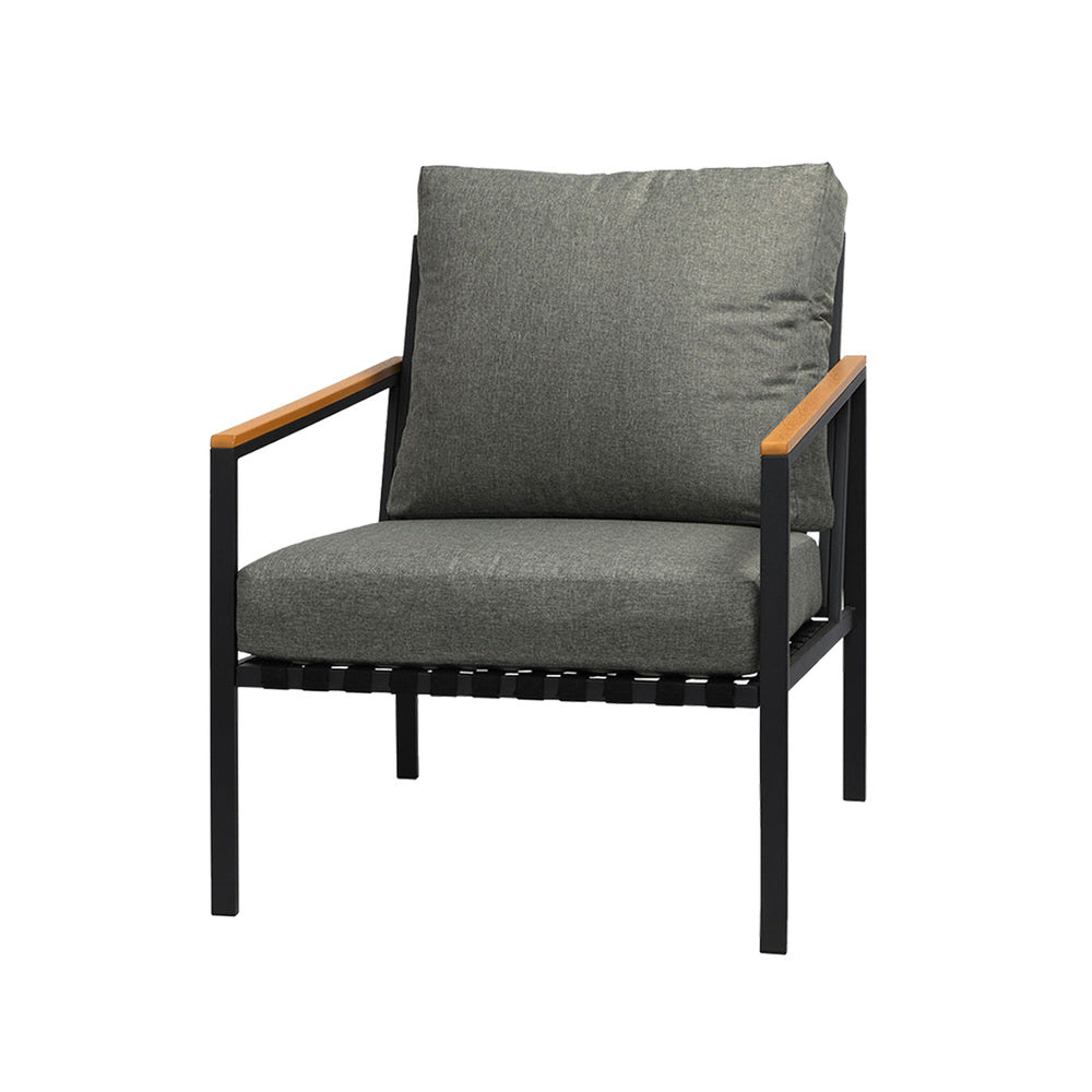 Livsip Outdoor Patio Set Ice Bucket Black Adjustable Table Sofa Set 3pcs