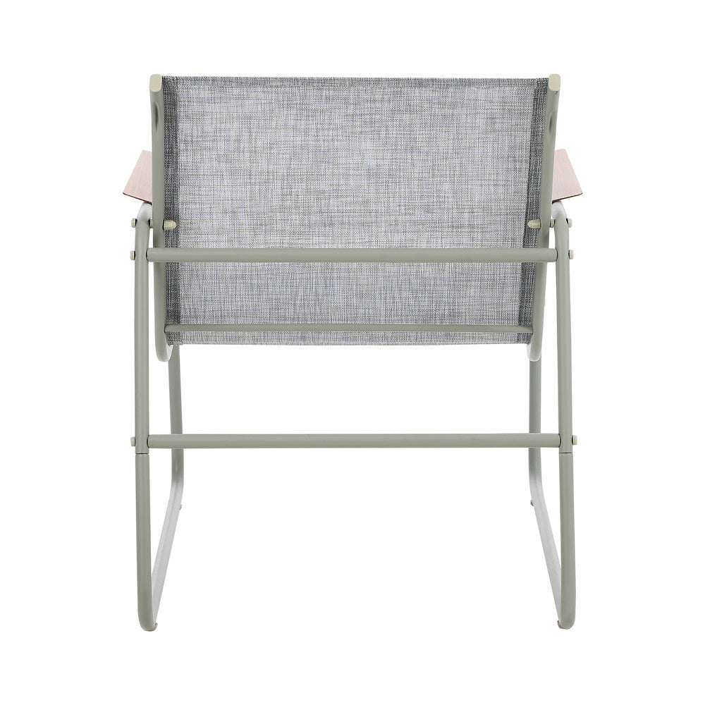 Livsip 2PCS Outdoor Patio Armchair Textilene