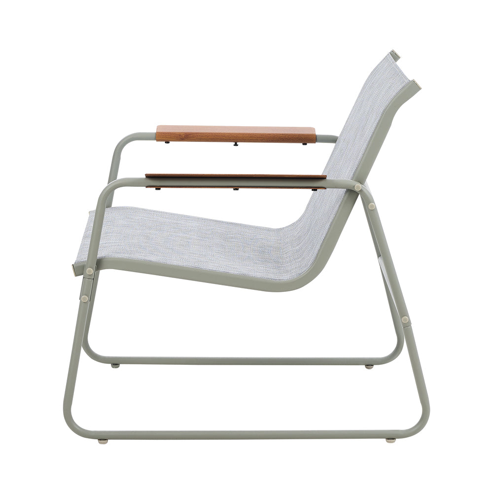 Livsip 4PCS Outdoor Patio Armchair Textilene