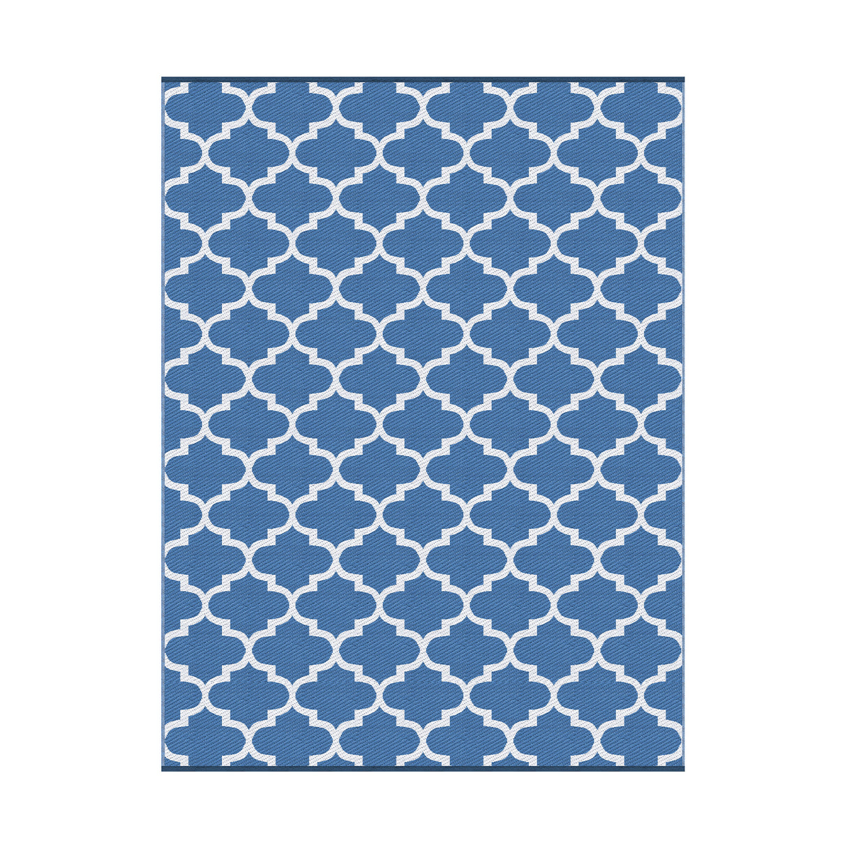 Gardeon Outdoor Rugs 274x366cm Large Carpet Reversible Area Mat PP Dual-Sided Patio Rug Blue