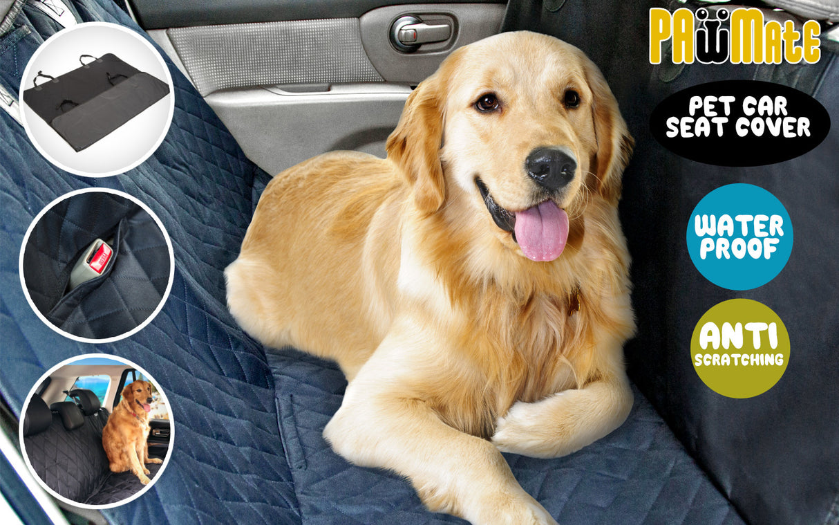 XXL Pet Car Seat Cover - BLACK